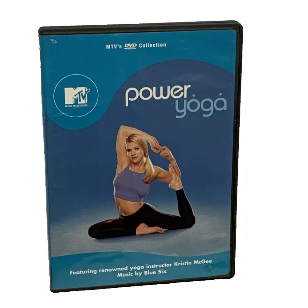 MTV - Power Yoga (DVD, 2003) Full Screen Kristin McGee Instructional
